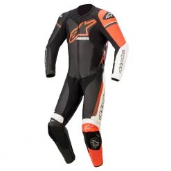 Alpinestars GP Force Phantom Perforated Leather One-Piece Suit -Motorcycle Clothing Sales alpinestars gp force phantom leather suit 1 pc img1