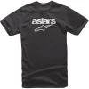 Alpinestars Heritage Blaze T-Shirt -Motorcycle Clothing Sales alpinestars heritage blaze tee black img1