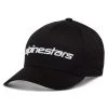 Alpinestars Linear Hat -Motorcycle Clothing Sales alpinestars linear hat black white img1 7