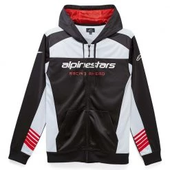Alpinestars Sessions II Fleece -Motorcycle Clothing Sales alpinestars sessions ii fleece black white img1 13