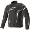 Alpinestars T-SP1 Waterproof Jacket -Motorcycle Clothing Sales alpinestars t sp 1 waterproof jacket black white img1 1