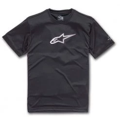 Alpinestars Tech Ageless Performace T-Shirt -Motorcycle Clothing Sales alpinestars tech ageless performance tee black img1 7