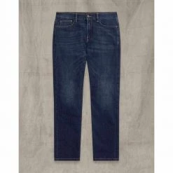 Belstaff Poplar Armalith Jeans -Motorcycle Clothing Sales belstaff poplar jeans washed indigo img1 1