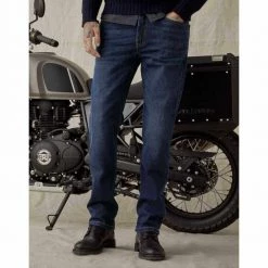 Belstaff Poplar Armalith Jeans -Motorcycle Clothing Sales belstaff poplar jeans washed indigo img2 1