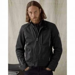Belstaff Tower Full Mesh Textile Jacket -Motorcycle Clothing Sales belstaff tower mesh jacket black img2 1