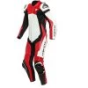 Dainese Assen 2 One Piece Perforated Leather Suit -Motorcycle Clothing Sales dainese assen 2 1 pc perf leather suit white lava red black a60 img1 9