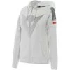 Dainese Ladies' Fade Textile Hoodie -Motorcycle Clothing Sales dainese fade lady full zip hoodie grey 38g img1