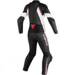 Dainese Ladies' Avro D2 Two Piece Leather Suit -Motorcycle Clothing Sales dainese ladies avro d2 suit black white red back 18