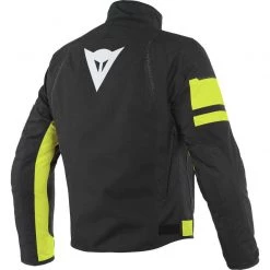 Dainese Saetta D-Dry Jacket -Motorcycle Clothing Sales dainese saetta d dry jacket black fluo yellow black r17 img2 7