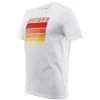 Dainese Stripes T-Shirt -Motorcycle Clothing Sales dainese stripes t shirt white red 602 img1