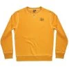 Fuel Crew Sweatshirt -Motorcycle Clothing Sales fuel crew sweatshirt mustard img1