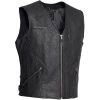 Halvarssons Cut Leather Vest 2 Halvarssons Cut Leather Vest -Motorcycle Clothing Sales halvarssons cut vest 00 black img1 1