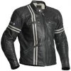 Halvarssons Dresden Leather Jacket 2 Halvarssons Dresden Leather Jacket -Motorcycle Clothing Sales halvarssons dresden jacket 02 black white img1