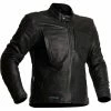 Halvarssons Racken Waterproof Leather Jacket -Motorcycle Clothing Sales halvarssons leather jacket racken black img1 1