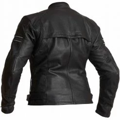 Halvarssons Ladies' Risberg Waterproof Leather Jacket -Motorcycle Clothing Sales halvarssons leather jacket risberg lady black img2 3