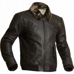 Halvarssons Torsby Leather Jacket -Motorcycle Clothing Sales halvarssons leather jacket torsby brown img3
