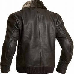 Halvarssons Torsby Leather Jacket -Motorcycle Clothing Sales halvarssons leather jacket torsby brown img4
