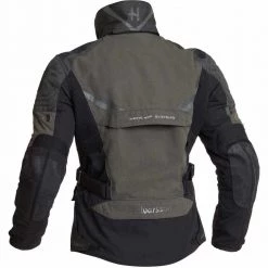 Halvarssons Mora Waterproof Textile Jacket -Motorcycle Clothing Sales halvarssons textile jacket mora black green img2 8