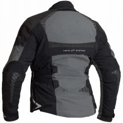 Halvarssons Ladies' Vimo Laminated Waterproof Jacket -Motorcycle Clothing Sales halvarssons textile jacket vimo lady black grey img2 7