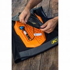 Klim Airbag Vest Compatible D3O Level 2 Back Protector -Motorcycle Clothing Sales klim airbag vest compatible d3o level 2 back protector orange img6