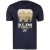Klim Badlands T-shirt -Motorcycle Clothing Sales klim badlands t shirt navy img1