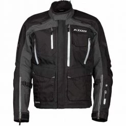 Klim Carlsbad Gore-Tex Waterproof Textile Jacket -Motorcycle Clothing Sales klim carlsbad jacket stealth black img3 2