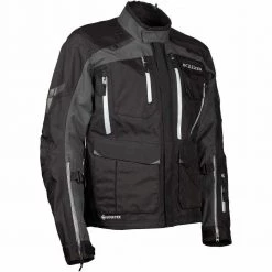 Klim Carlsbad Gore-Tex Waterproof Textile Jacket -Motorcycle Clothing Sales klim carlsbad jacket stealth black img5 2