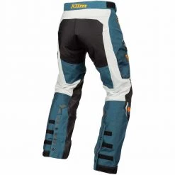 Klim Dakar Textile Trousers - Regular -Motorcycle Clothing Sales klim dakar trousers regular striking petrol img2