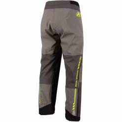 Klim Enduro S4 Waterproof Textile Trousers - Regular -Motorcycle Clothing Sales klim enduro s4 trousers regular castlerock gray electrik gecko img2 1