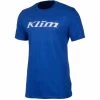 Klim Hexad Short Sleeve T-Shirt -Motorcycle Clothing Sales klim hexad ss t shirt royal gray img1