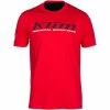 Klim K Corp Short Sleeve T-Shirt -Motorcycle Clothing Sales klim k corp ss t shirt red black img1