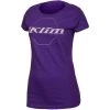 Klim Ladies' Excel Short Sleeve T-Shirt 1 Klim Ladies' Excel Short Sleeve T-Shirt -Motorcycle Clothing Sales klim ladies excel ss t shirt purple gray img1