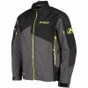 Klim Raptor Gore-Tex Waterproof Overshell Jacket -Motorcycle Clothing Sales klim raptor gtx overshell jacket asphalt hi vis img1