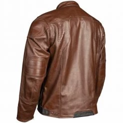Klim Sixxer Perforated Leather Jacket -Motorcycle Clothing Sales klim sixxer leather jacket sienna brown img6