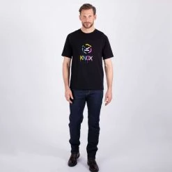 Knox Paint Drip T-Shirt -Motorcycle Clothing Sales knox paint drip t shirt black cmky img2
