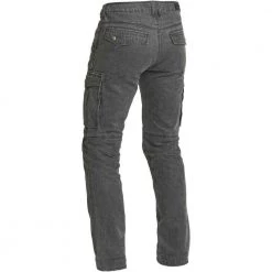 Lindstrands Luvos Waxed Cargo Jeans -Motorcycle Clothing Sales lindstrands cargo pants luvos grey img2 1