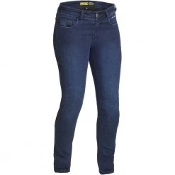 Lindstrands Ladies' Rone Aramid Jeans - Regular -Motorcycle Clothing Sales lindstrands jeans rone lady blue img1 5