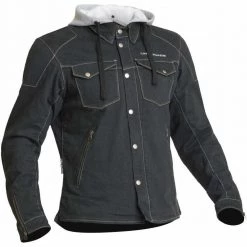 Lindstrands Bjurs Riding Shirt -Motorcycle Clothing Sales lindstrands textile jacket bjurs black img1 3