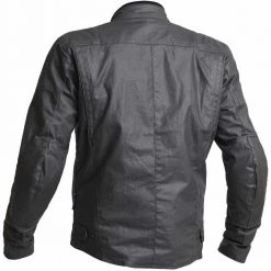 Lindstrands Fergus Waterproof Waxed Textile Jacket -Motorcycle Clothing Sales lindstrands textile jacket fergus graphite img2 5