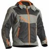 Lindstrands Rexbo Waterproof Mesh Jacket -Motorcycle Clothing Sales lindstrands textile jacket rexbo grey orange img1