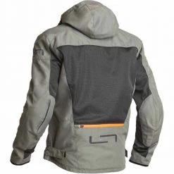Lindstrands Rexbo Waterproof Mesh Jacket -Motorcycle Clothing Sales lindstrands textile jacket rexbo grey orange img2 8