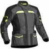 Lindstrands Transtrand Laminated Waterproof Jacket -Motorcycle Clothing Sales lindstrands textile jacket transtrand grey yellow img1