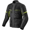Revit Ladies' Outback 3 Jacket -Motorcycle Clothing Sales revit jacket outback 3 black neon yellow img1 4