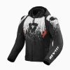 Revit Quantum 2 H2O Waterproof Textile Jacket -Motorcycle Clothing Sales revit jacket quantum 2 h2o black white img1