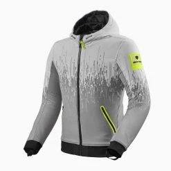 Revit Quantum 2 WB Textile Jacket -Motorcycle Clothing Sales revit jacket quantum 2 wb light grey neon yellow img1 6