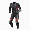 Revit Quantum 2 One-Piece Leather Suit -Motorcycle Clothing Sales revit one piece suit quantum 2 anthracite neon red img1