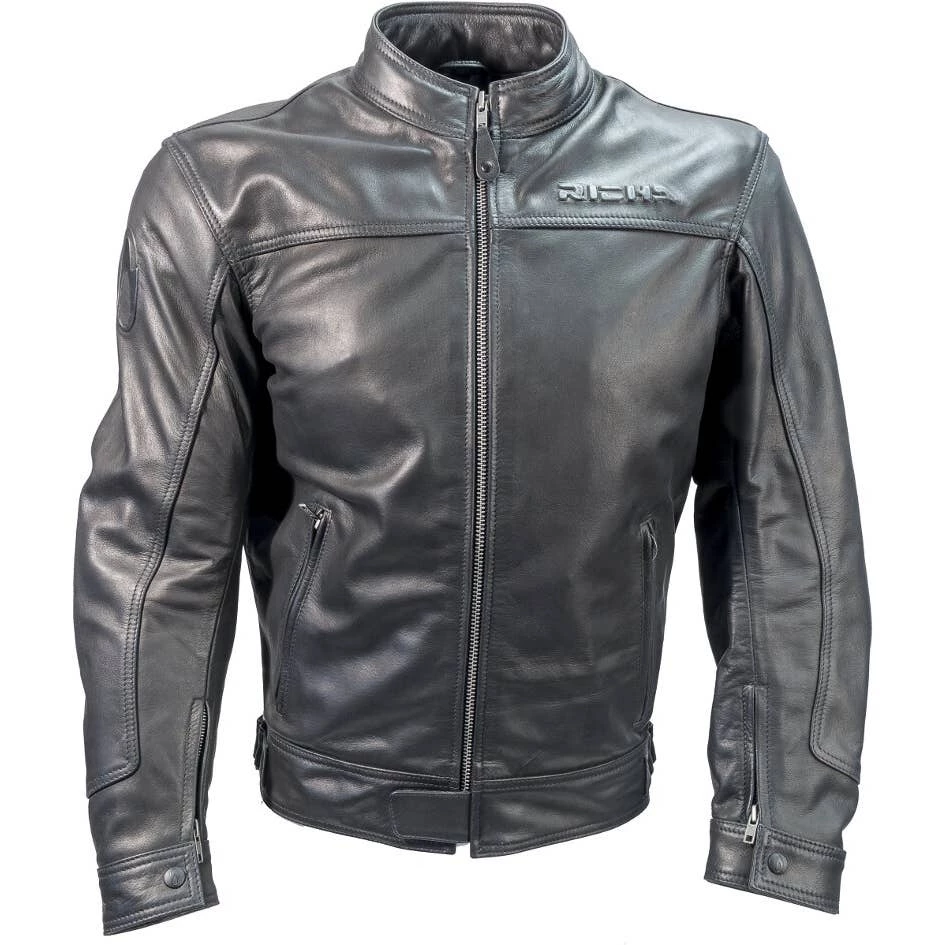Richa Cafe Leather Jacket 3 Richa Cafe Leather Jacket