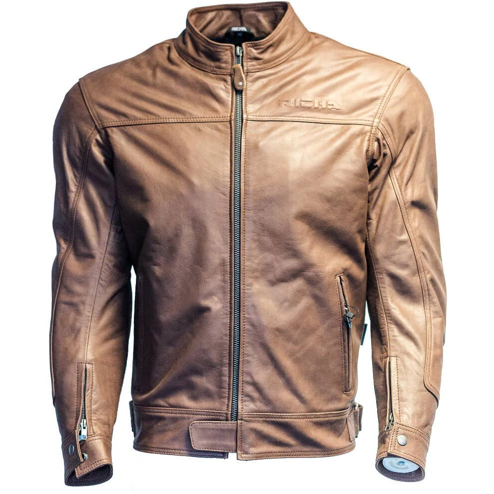 Richa Cafe Leather Jacket 4 Richa Cafe Leather Jacket - Image 2