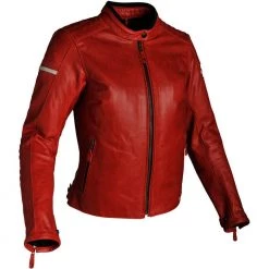 Richa Ladies' Daytona Leather Jacket -Motorcycle Clothing Sales richa daytona lady jacket red front 8