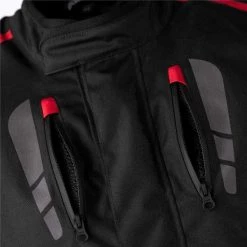 RST Axiom Plus Airbag CE Waterproof Textile Jacket -Motorcycle Clothing Sales rst axiom plus airbag ce mens textile jacket black grey red img3